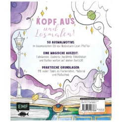 Fantastische Büchermagie - Zauberhafte Lesewelten zum Ausmalen