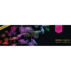 FINETEC Premium Farbkasten NEON-Farben