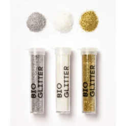 folia® Bio-Glitter-Mix-Sets, 5 Tuben