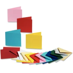 folia® Doppelkarten, quadratisch