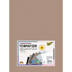 folia® Tonpapier Sortiment Grautöne