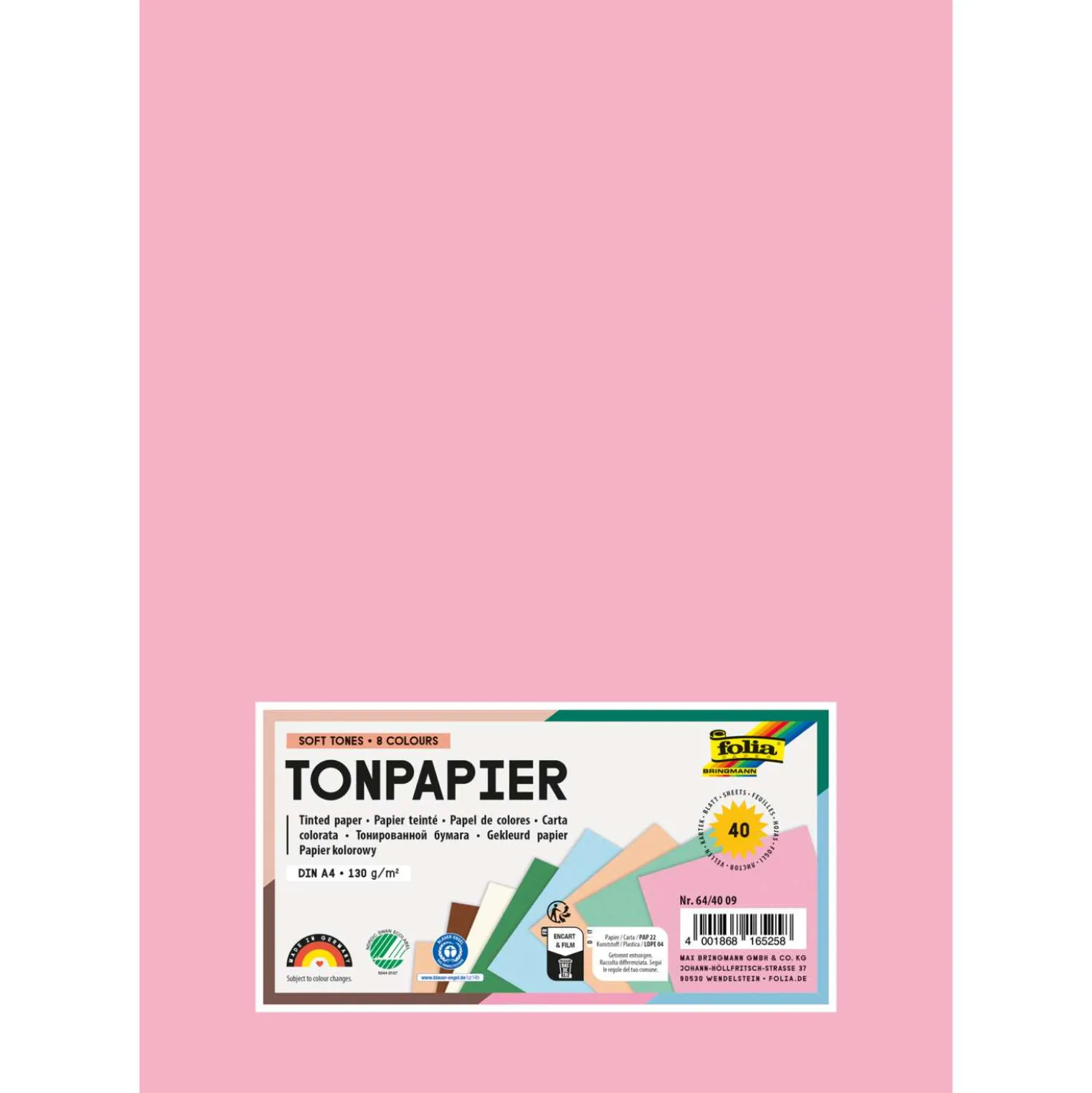 folia® Tonpapier Sortiment Modern