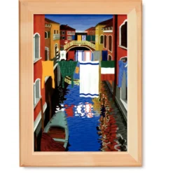 Galerierahmen Atelier 30 natur, mit extra tiefen Falz