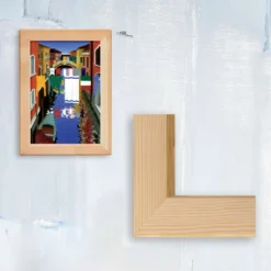 Galerierahmen Atelier 30 natur, mit extra tiefen Falz