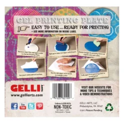 GELLI ARTS Gel Druckplatte, rund