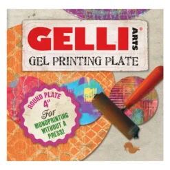 GELLI ARTS Gel Druckplatte, rund
