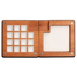 GERSTAECKER Mini Holz-Aquarellkasten, leer