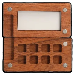 GERSTAECKER Mini Holz-Aquarellkasten, leer