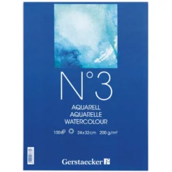 GERSTAECKER Nº 3 Aquarellblock
