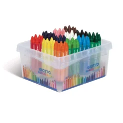 GIOTTO Cera Maxi Wachsmalstifte Schulbox