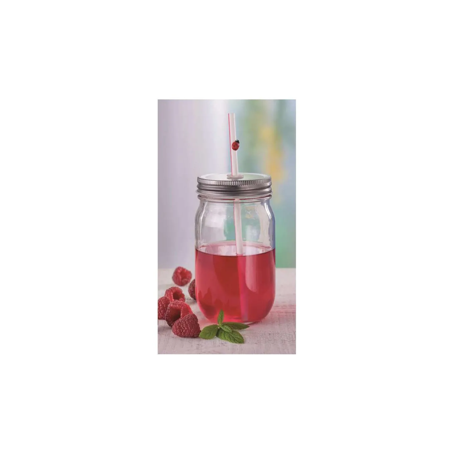 GLOREX Glas mit 2-tlg. Deckel