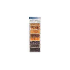 GLOREX Rocailles Glasperlen Mix