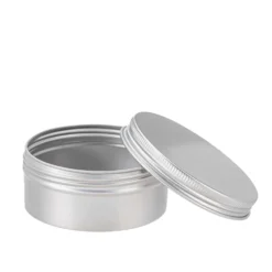 GLOREX Alu-Schraubdeckeldose, leer