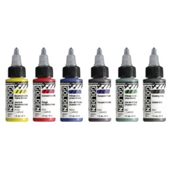 GOLDEN High Flow Acrylfarbe Airbrush-Set