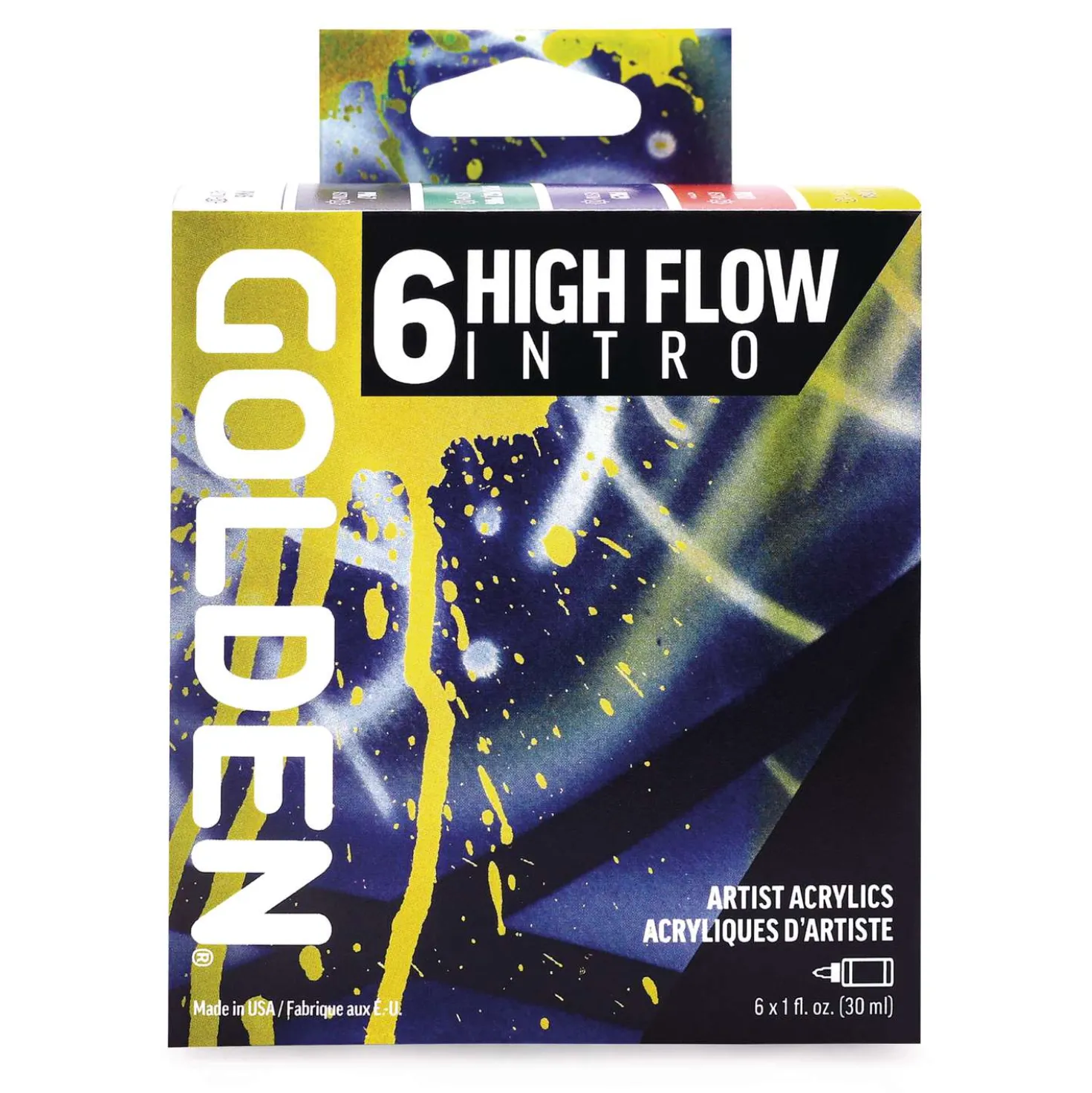 GOLDEN High Flow Acrylfarbe Intro-Set
