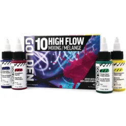 GOLDEN High Flow Acrylfarbe, Mixing-Set