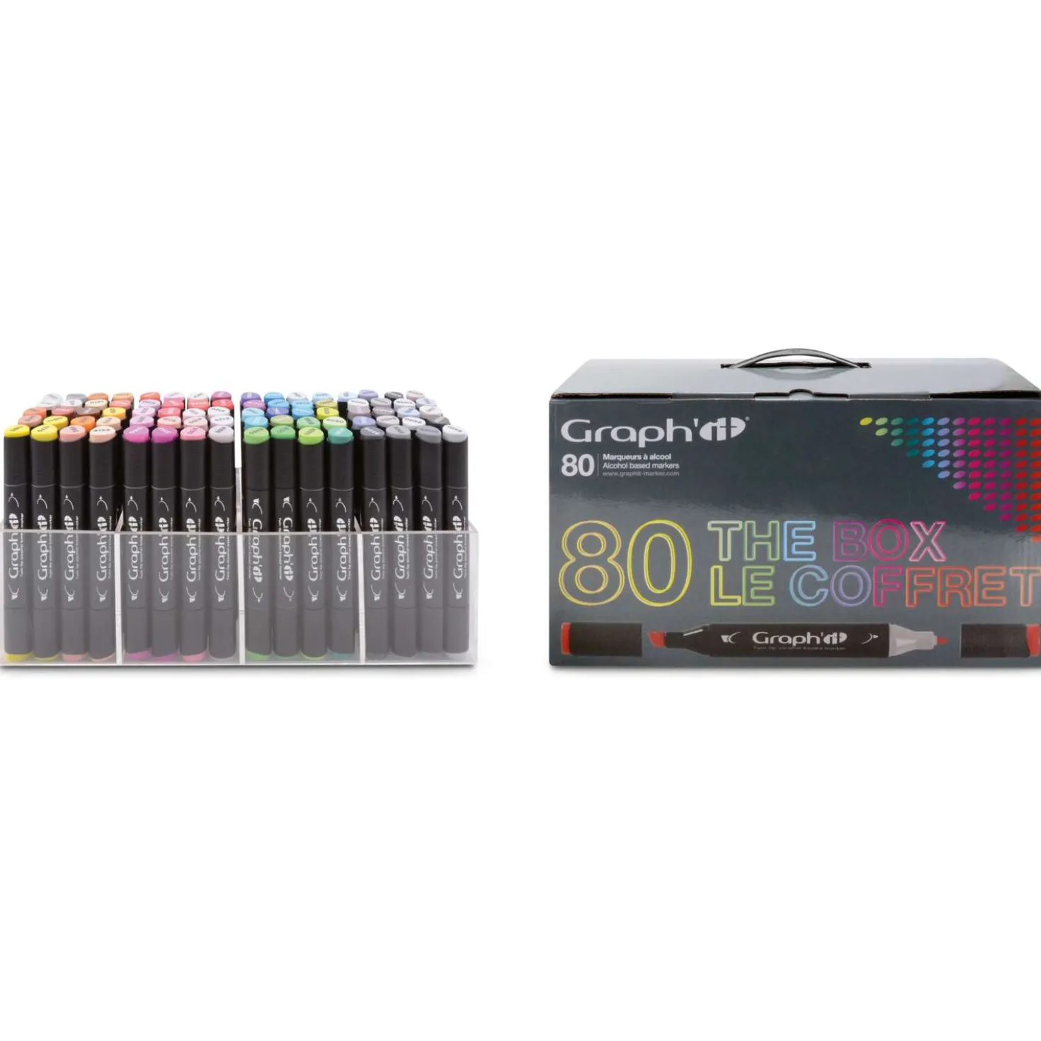 Graph'it Dual-Marker, 80er-Box