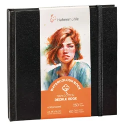 Hahnemühle Aquarellbuch „Deckle Edge“