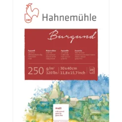Hahnemühle „Burgund“ Aquarellblock