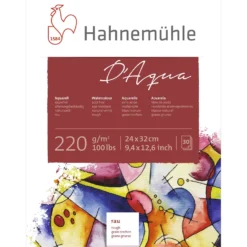 Hahnemühle "D'Aqua" Zeichen-und Aquarellblock