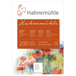 Hahnemühle 200 Echt-Bütten Aquarellblock