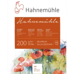 Hahnemühle 200 Echt-Bütten Aquarellblock