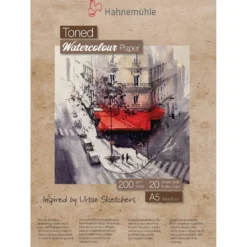 Hahnemühle Toned Watercolour Block, Beige