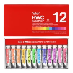 HOLBEIN Künstler-Aquarellfarben-Set, lumineszierend