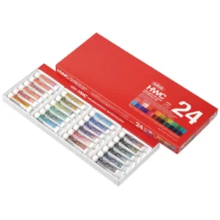HOLBEIN Künstler-Aquarellfarben 24er-Set, granulierend