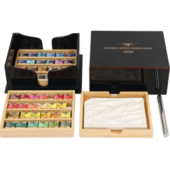 HOLBEIN Künstler-Aquarellfarbe, 48 + 1 Geschenkbox