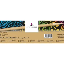 Holzstäbchen für Magic Paper® - Kratzpapier