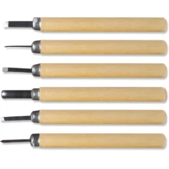 I LOVE ART Linolschnitt Werkzeuge 6er-Set