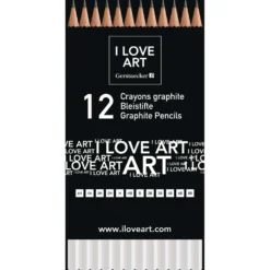 I LOVE ART Sketch Bleistift-Set
