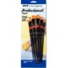 JAX® artcompany Acrylmalpinsel-Set, flach