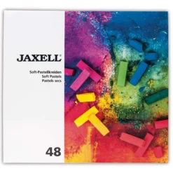 JAXELL® Soft halbe Pastellkreiden, Etuis