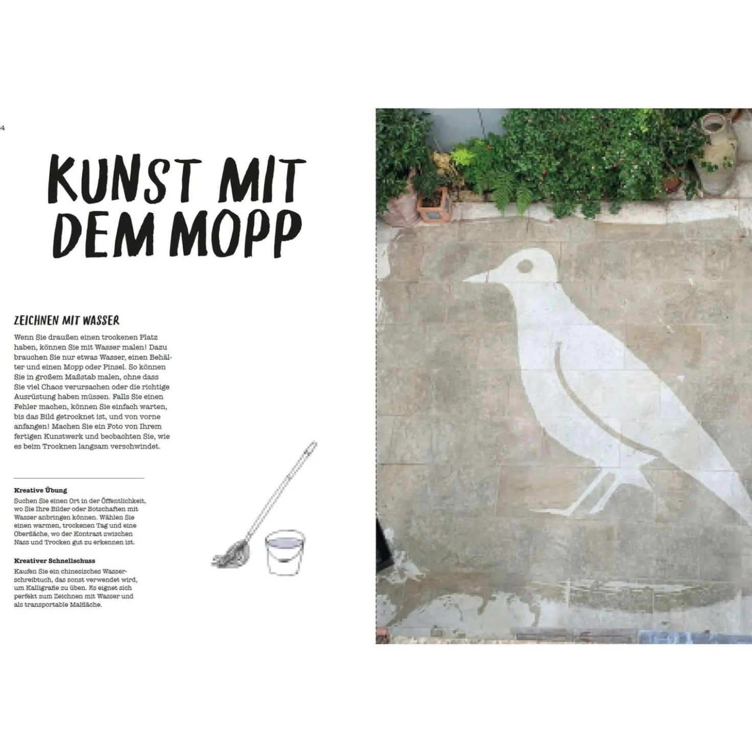 Jeden Tag kreativ sein