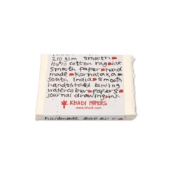 KHADI Handgeschöpftes Künstler-Büttenpapier BLOCK BOOK