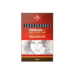 KOH-I-NOOR PROGRESSO Aquarell-Grafitstift, 12er-Packung
