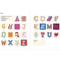 Kreatives Handlettering – Dekorative Buchstaben von A-Z