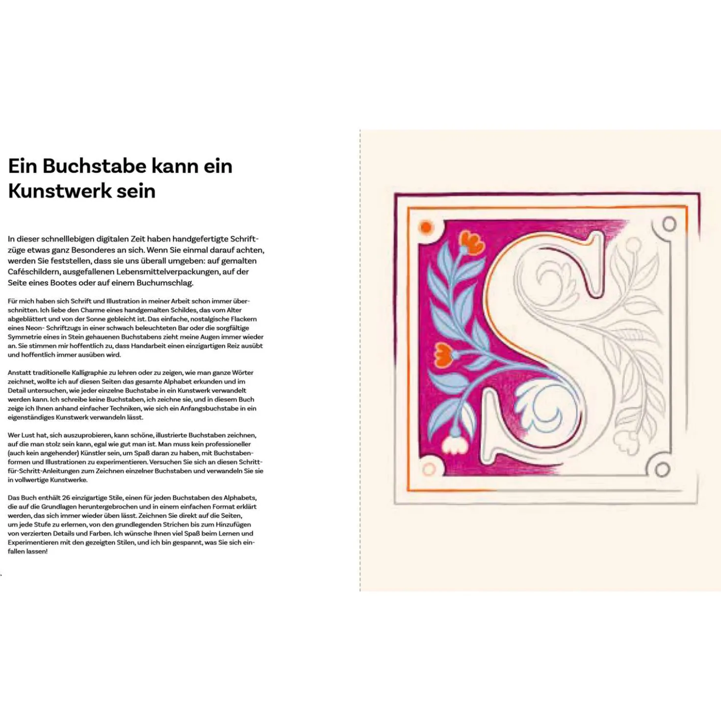 Kreatives Handlettering – Dekorative Buchstaben von A-Z