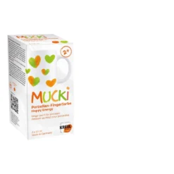 KREUL MUCKI Porzellan-Fingerfarbe 'Happy Energy'“