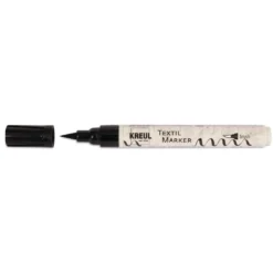 KREUL Textil Marker brush Schwarz