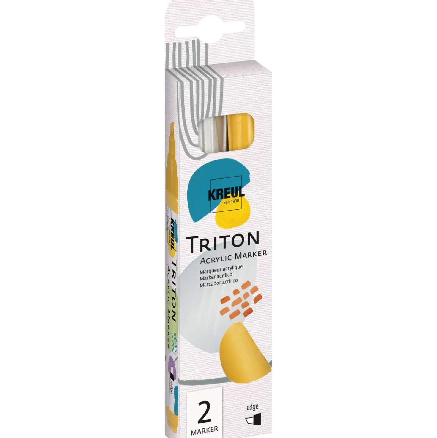 KREUL Triton Acrylic Marker edge 2er-Sets