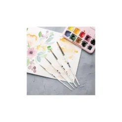 KUM® x Frau Hölle, Blob Brush Aquarellpinsel-Set, 4-teilig