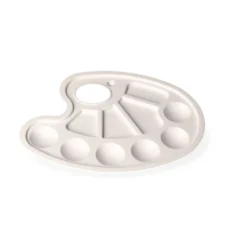 Kunststoff-Palette, oval