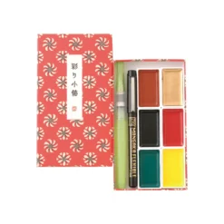 Kuretake Gansai Tambi™ Irodori Kobako Aquarellfarben Set