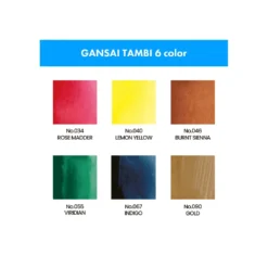 Kuretake Gansai Tambi™ Irodori Kobako Aquarellfarben Set