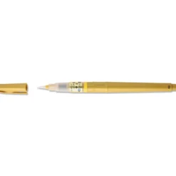 Kuretake "SHUJI" N°60, Fude Pen Fasermaler, goldfarben