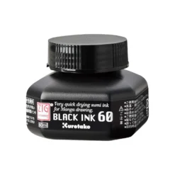 Kuretake ZIG® Cartoonist™ Black Ink, 60 ml