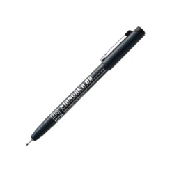 Kuretake ZIG® Cartoonist Mangaka Fineliner, schwarz